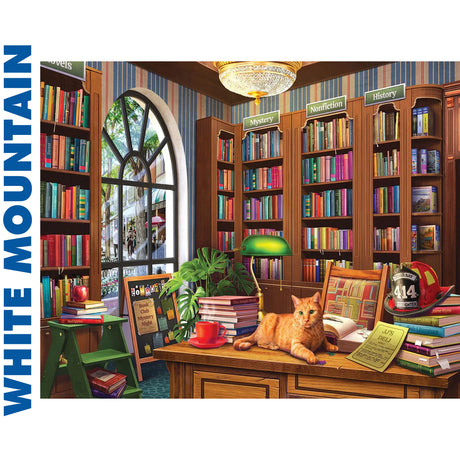 Public Library - 1000pc Puzzle | White Mountain | 2154pz