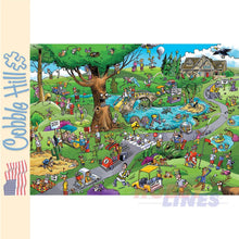 Load image into Gallery viewer, DoodleTown: Par for the Course Cobble Hill puzzle 1000pc CH44502
