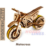 MotoCross Bike - 3D Puzzle | Wooden City |  WR343