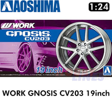 Load image into Gallery viewer, AOSHIMA WHEELS &amp; TYRES EQUIP SHORT-RIM 14inch 1:24 Set of 4 Tuned Parts 06116
