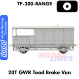Great Western Railway Toad Brake Van - Grey - Unnumbered | Dapol | 7F-300-004