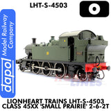 Class 45xx Small Prairie 2-6-2T 4557 - GWR Green with Shirtbutton Crest - DCC Ready | Lionheart Trains | LHT-D-4503