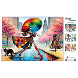 Purrfect Rainy Runway - 1000pc Puzzle | Masterpieces | 72524
