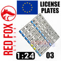 1/24 European Lincense plates vol.03