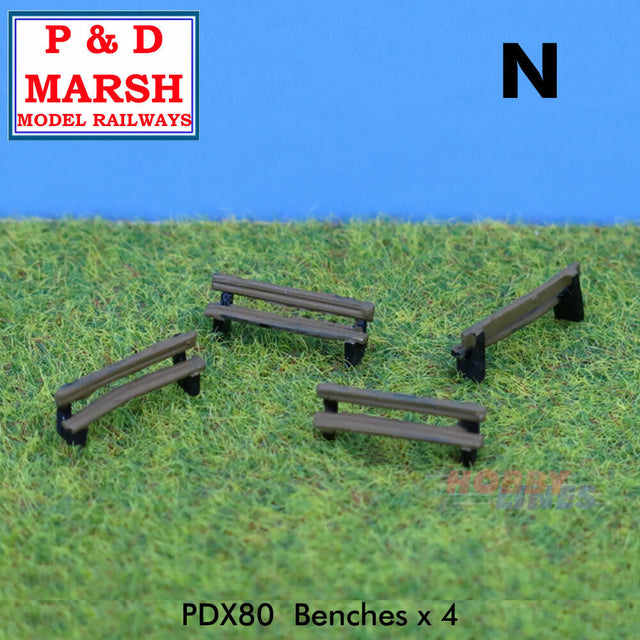 Benches x 4 | P&D Marsh | X80