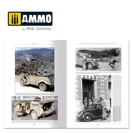 ITALIENFELDZUG – German Tanks and vehicles 1943-1945 Vol. 4 (English) | Ammo by Mig Jimenez | MIG6267