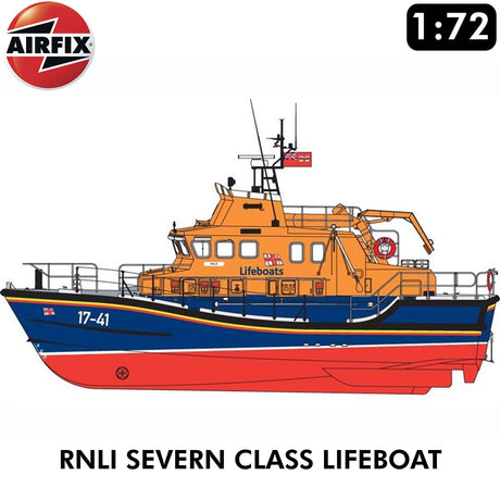 RNLI Severn Class Lifeboat - Model Kit | Airfix |  A07280