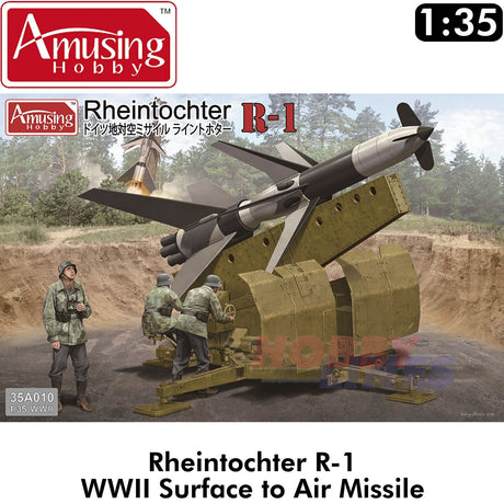 Rheintochter German SAM Surface to Air missile 1:35 scale Amusing Hobby 35A010