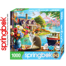 Load image into Gallery viewer, CRISP MORNING 1000 piece SPRINGBOK Jigsaw Puzzle Random Cut Super Deluxe
