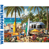 Beach Adventure - 1000pc Jigsaw Puzzle | White Mountain | 2033pz