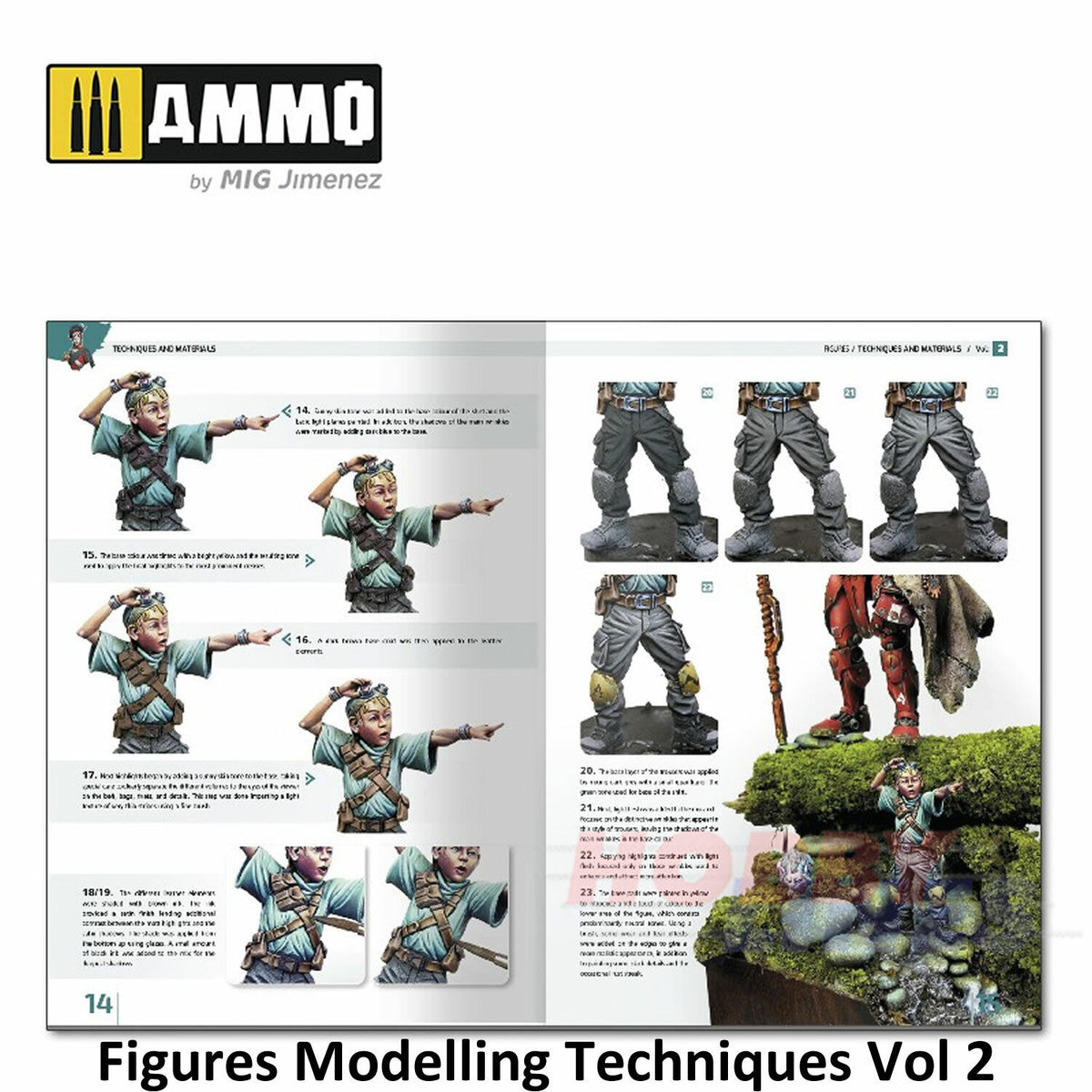 Encyclopaedia of Figures - Modelling Techniques 2 | Ammo by Mig Jimenez | MIG6222