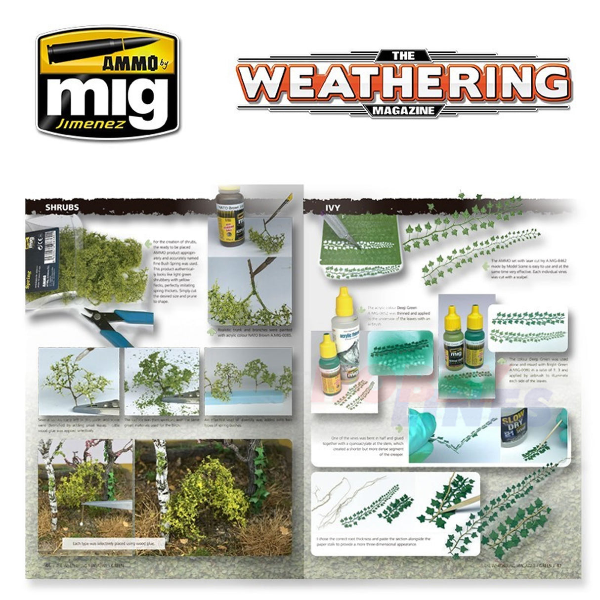 The Weathering Magazine 29 GREEN Ammo by Mig Jimenez MIG4528