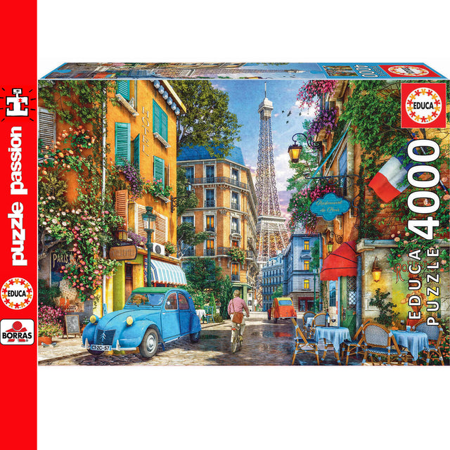 The Old Streets Of Paris 4000 Piece Jigsaw Puzzle | Educa | 19284