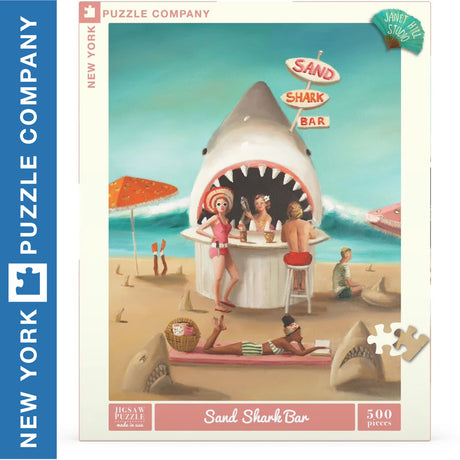 SAND SHARK BAR New York Puzzle Company 500pc 