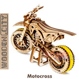 MotoCross Bike - 3D Puzzle | Wooden City |  WR343