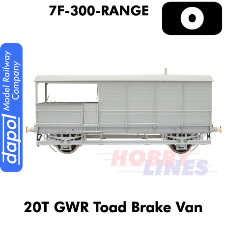 Great Western Railway Toad Brake Van Bauxite - W17445 | Dapol | 7F-300-008