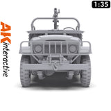 FJ43 Pickup with SPG-9.  Recoilless Gun - Model Kit | AK interactive | AK35003
