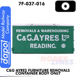  C&G AYRES Furniture Removal Container - Body Only  | Dapol | 7F-030-016