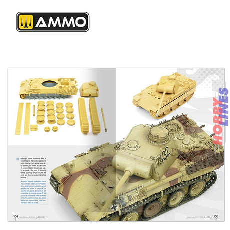 Scale Modelling for Beginners - Vol. 1 Assembly Book - 120 pages -  English/Spanish | Ammo by Mig Jimenez | MIG6300