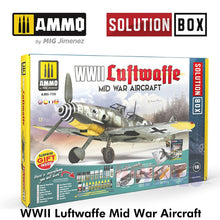 Load image into Gallery viewer, WWII Luftwaffe Mid War Aircraft SOLUTION BOX AMMO By Mig Jimenez MIG7726
