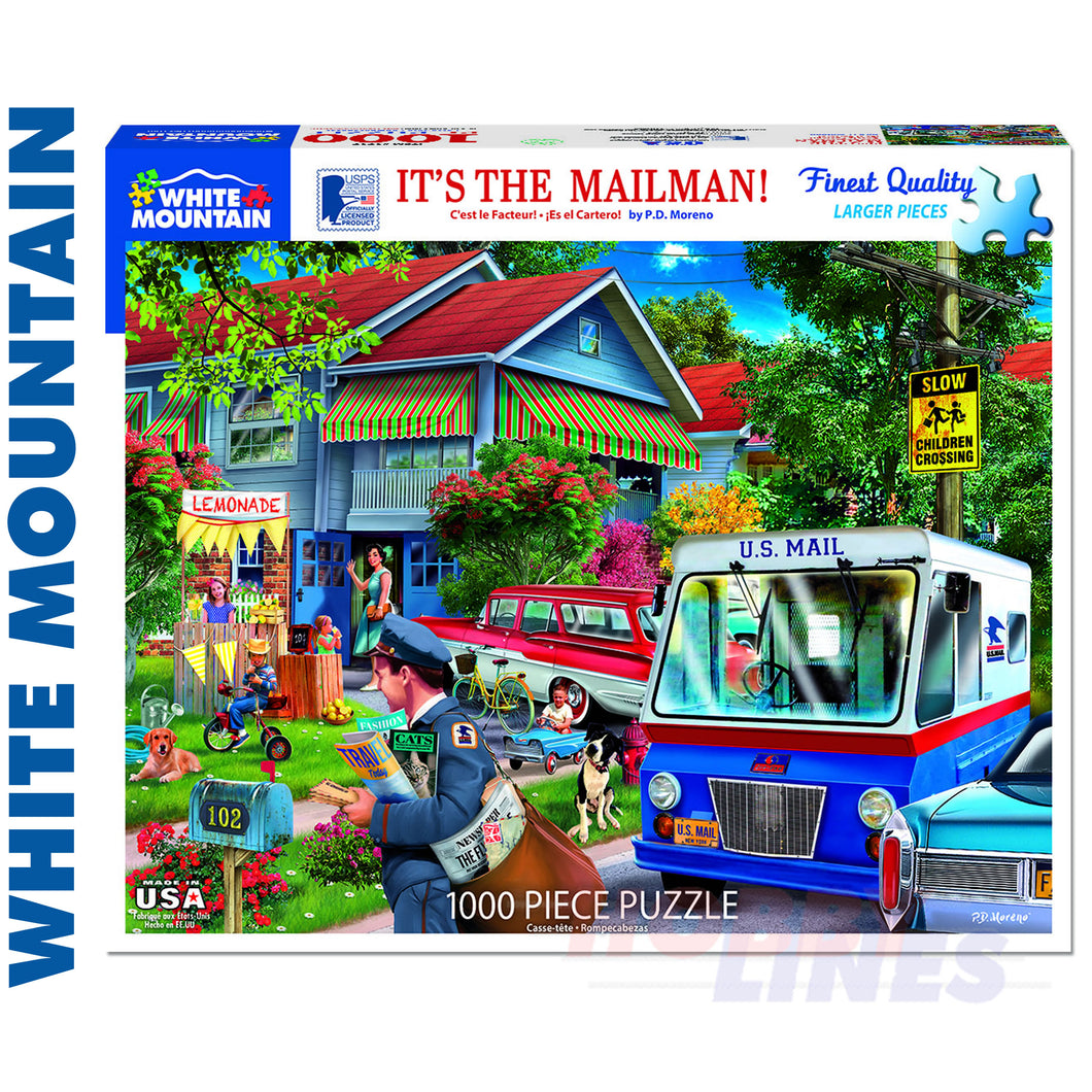 It's the Mailman 1000 Piece Jigsaw Puzzle 1717