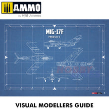 Load image into Gallery viewer, MIG 17F VISUAL MODELLERS GUIDE LIM05 Shenyang J-5 Ammo by Mig Jimenez MIG6084
