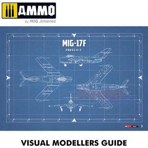 MIG 17F VISUAL MODELLERS GUIDE LIM05 Shenyang J-5 Ammo by Mig Jimenez MIG6084