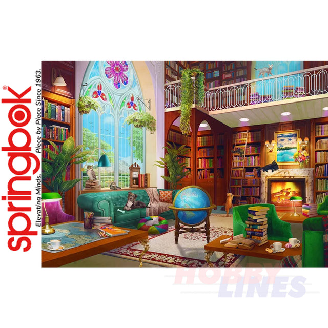 The Library 1000 Piece Jigsaw Puzzle | Springbok | SB33-11164