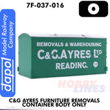  C&G AYRES Furniture Removal Container - Body Only  | Dapol | 7F-030-016