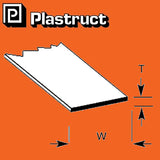 CLEAR & WHITE STYRENE SHEET range styrene ABS plastic polystyrene SSS PLASTRUCT