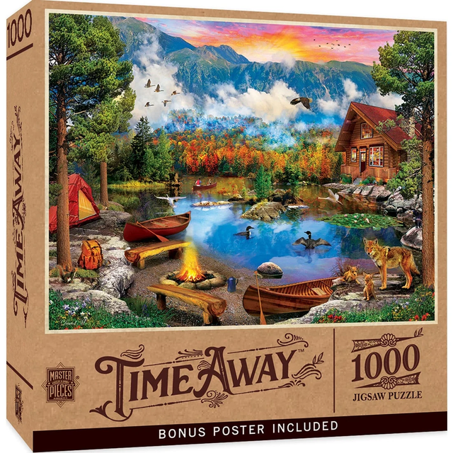 Sunset Canoe - 1000pc Puzzle | Masterpieces | MSP-72130