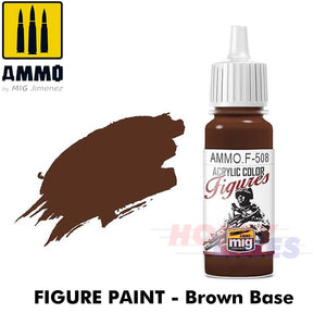 Ammo ACRYLIC COLOUR for FIGURES 17ml jar agitator ball Full Range Mig Jimenez