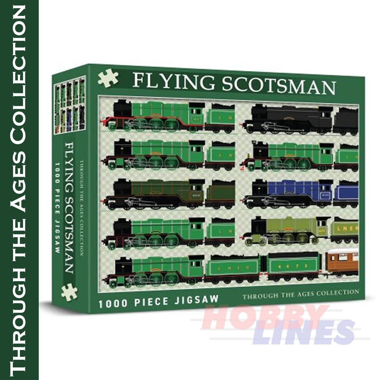 Flying Scotsman Through the Ages- 1000pc Puzzle | Coach House Partners | CHP0124