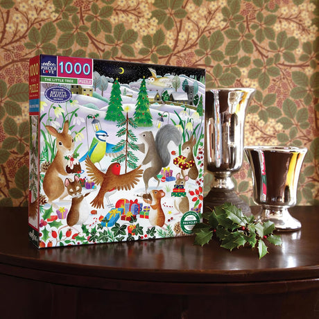 eeBoo THE LITTLE TREE 1000 pc Square Jigsaw Puzzle Super Deluxe PZTTLT
