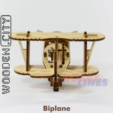 Bi-Plane -3D Puzzle | Wooden City |  WR304