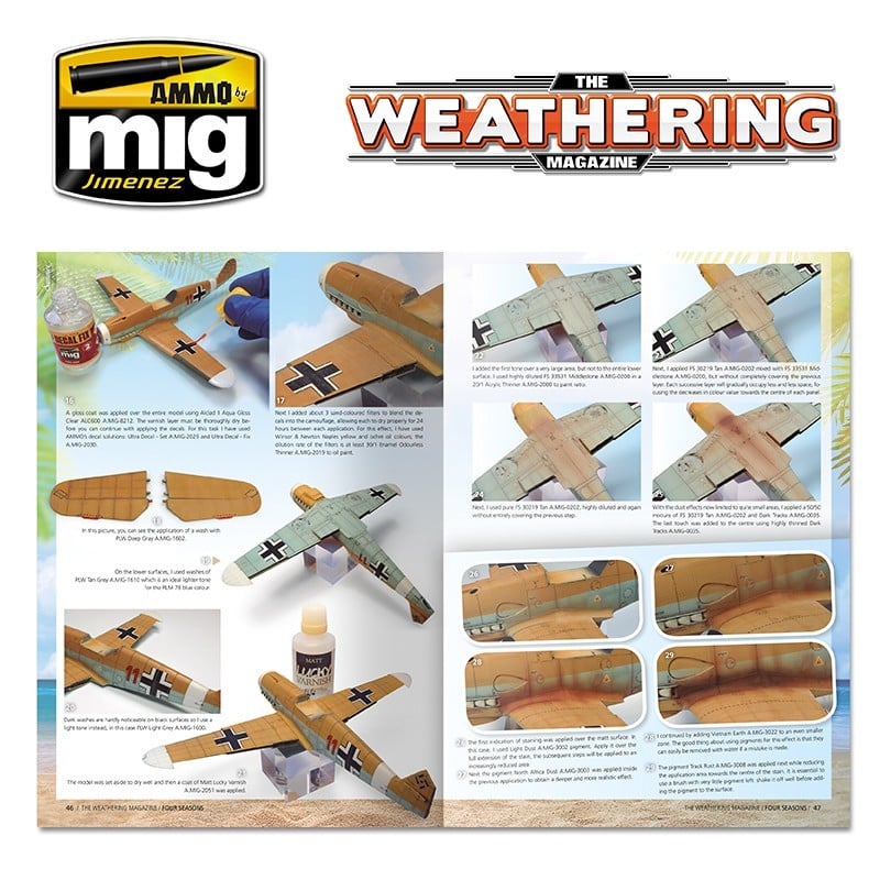 THE WEATHERING MAGAZINE- Issue 28 Four Seasons | Ammo by Mig Jimenez 