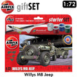 Willys MB Jeep WWII Starter Set | Airfix | A55117A