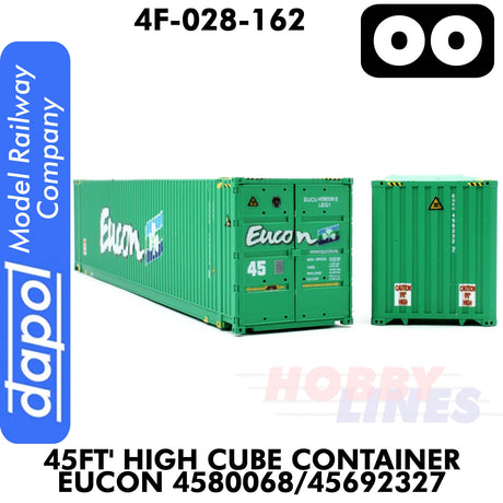 45ft Container High Cube Eucon 4580068 /  45692327 | Dapol | 4F-028-162