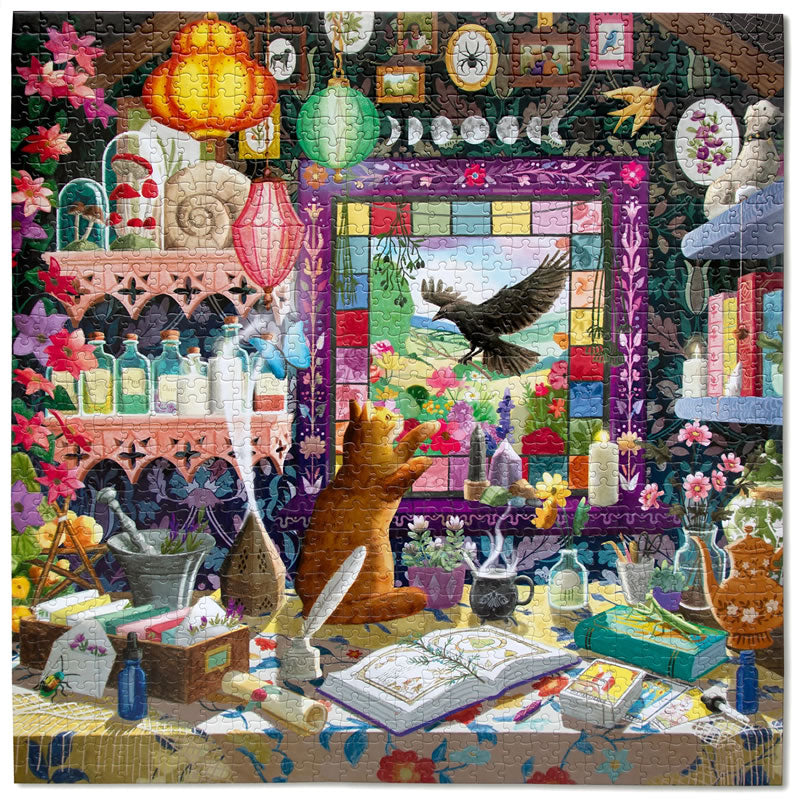 Sorcerer's Workshop - 1000pc Puzzle | eeBoo | PZT859