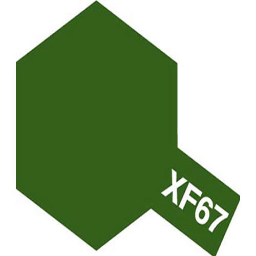 Acrylic Mini Paint - Xf-67 Nato Green | Tamiya | TM81767