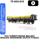 YCV Turbot Bogie Ballast Wagon Engineers Dutch 978665 | Dapol | 7F-043-010