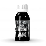 Black Primer and Microfiller - 100ml | AK interactive | AK757
