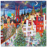 Christmas in Edinburgh - 1000pc Puzzle | eeBoo | PZT245
