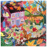 Autumn Cottage - 1000pc Puzzle | eeBoo | PZT829