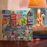 Artists in Amsterdam - 1000pc Puzzle | eeBoo | PZT850