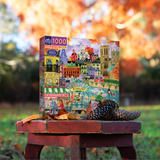 Paris in Autumn - 1000pc Puzzle | eeBoo | PZT881