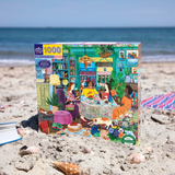 Books & Tea by the Sea - 1000pc Puzzle | eeBoo | PZT935
