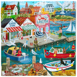 New England Wharf - 1000pc Puzzle | eeBoo | PZT942