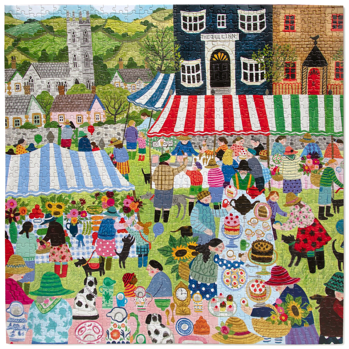 Country Fair - 1000pc Puzzle | eeBoo | PZT973