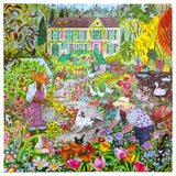 French Flower Garden 1000pc Puzzle | eeBoo | PZT662